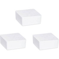 3 WENKO Cube Raumentfeuchter Nachfüllpack 3x 1,0 kg
