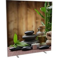 PAPERFLOW Trennwand easyScreen, Zen bunt 160,0 x 173,2 cm
