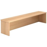 HAMMERBACHER Thekenaufsatz gerade, eiche 155,0 x 32,0 x 35,0 cm HAMMERBACHER Thekenaufsatz gerade, eiche 155,0 x 32,0 x 35,0 cm