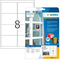 160 HERMA wetterfeste Etiketten weiß 99,1 x 67,7 mm