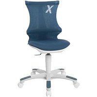 Topstar Kinderdrehstuhl Sitness X Chair 10, FX130CR55 Stoff blau, Gestell weiß