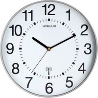 unilux Wanduhr Maxi Wave weiß grau Kunststoff, Ø 37,5 cm unilux Wanduhr Maxi Wave weiß grau Kunststoff, Ø 37,5 cm