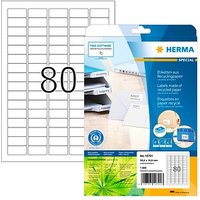 1600 HERMA 10701 Recycling Etiketten weiß 35,6 x 16,9 mm