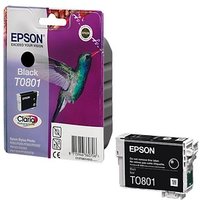 EPSON T0801  schwarz Druckerpatrone