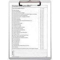 MAUL Klemmbrett 2352808 DIN A4 silber Aluminium