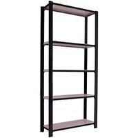 Simonrack Schwerlastregal OFFICCLICK 5 8425437103490 anthrazit, silber 90,0 x 30,0 x 210,0 cm