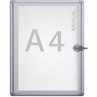 MAUL Schaukasten Extraslim grau 1x DIN A4