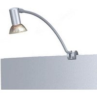 Kerkmann Niedervolt-Halogenleuchte für Prospektständer und Infosäulen silber 20 W