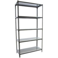 Simonrack Schwerlastregal SIMONCLICK 5 8425437098024 anthrazit, silber 90,0 x 40,0 x 180,0 cm