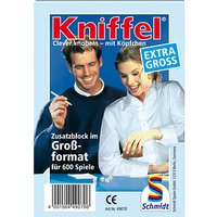Schmidt Kniffelblock extra groß Würfelspiel Schmidt Kniffelblock extra groß Würfelspiel