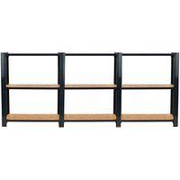 Simonrack Schwerlastregal OFFICLICK 3 8425437127670 anthrazit, braun 240,0 x 30,0 x 100,0 cm