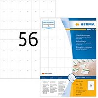 HERMA Hängeetiketten weiß 30,0 x 37,0 mm blanko, 100 Blatt