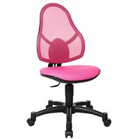 Topstar Kinderdrehstuhl Open Art® Junior, 71430S04 Stoff rosa, Gestell schwarz
