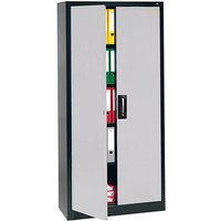 CP Stahlschrank C 2000 Acurado 9460-000 S10667 anthrazit, weißaluminium 120,0 x 40,0 x 195,0 cm, aufgebaut