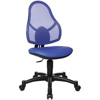 Topstar Kinderdrehstuhl Open Art® Junior, 71430S18 Stoff blau, Gestell schwarz