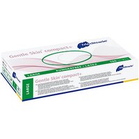 Meditrade® unisex Einmalhandschuhe Gentle Skin® compact+ weiß Größe L, 100 St. Meditrade® unisex Einmalhandschuhe Gentle Skin® compact+ weiß Größe L, 100 St.