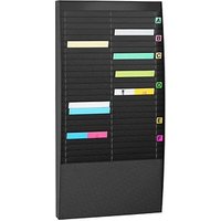 PAPERFLOW Sortiertafel schwarz DIN A4 50 Fächer