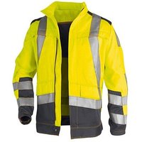 KÜBLER® unisex Warnjacke PSA SAFETY X7 warngelb, anthrazit Größe 28