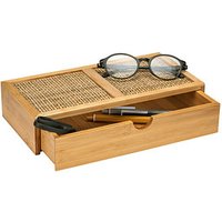WENKO Allegre Ordnungsbox braun 28,0 x 14,0 x 6,0 cm