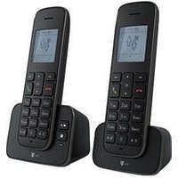 Telekom Sinus A 207 Duo Schnurlostelefon-Set mit Anrufbeantworter schwarz Telekom Sinus A 207 Duo Schnurlostelefon-Set mit Anrufbeantworter schwarz