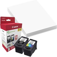 Canon PG-560XL + CL-561XL  schwarz, color Druckköpfe + Fotopapier, 2er-Set Canon PG-560XL + CL-561XL  schwarz, color Druckköpfe + Fotopapier, 2er-Set