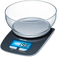 beurer Küchenwaage KS25 schwarz für max. 3,0 kg beurer Küchenwaage KS25 schwarz für max. 3,0 kg