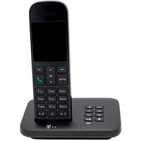 Telekom Sinus A12 Schnurloses Telefon mit Anrufbeantworter schwarz Telekom Sinus A12 Schnurloses Telefon mit Anrufbeantworter schwarz