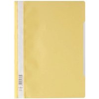 10 DURABLE Schnellhefter 2573 Kunststoff gelb DIN A4