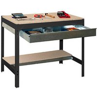 Simonrack Werkbank SIMONWORK anthrazit 1 Schublade 151,0 x 76,0 x 84,2 cm