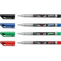 STABILO Write-4-all Permanentmarker farbsortiert 0,4 cm, 4 St.