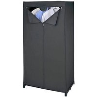 WENKO Stoffschrank Deep Black, 43821010100 schwarz 75,0 x 50,0 x 150,0 cm