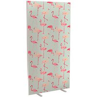 PAPERFLOW Trennwand easyScreen Tropical, 60709 bunt 94,0 x 173,4 cm