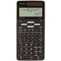 SHARP EL-W506T Wissenschaftlicher Taschenrechner schwarz/silber SHARP EL-W506T Wissenschaftlicher Taschenrechner schwarz/silber