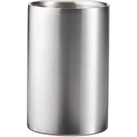 relaxdays Flaschenkühler silber
