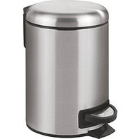 WENKO Leman Kosmetikeimer 3,0 l silber