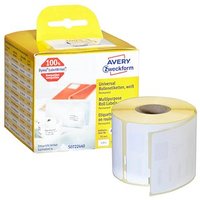 AVERY Zweckform Etikettenrolle für Etikettendrucker AS0722440 weiß, 70,0 x 54,0 mm, 1 x 320 Etiketten AVERY Zweckform Etikettenrolle für Etikettendrucker AS0722440 weiß, 70,0 x 54,0 mm, 1 x 320 Etiketten