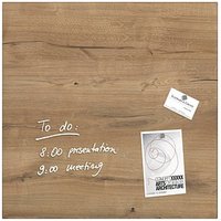 SIGEL Glas-Magnettafel artverum® 48,0 x 48,0 cm Natural Wood SIGEL Glas-Magnettafel artverum® 48,0 x 48,0 cm Natural Wood