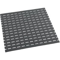 WENKO Duschmatte Arinos grau 54,0 x 54,0 cm