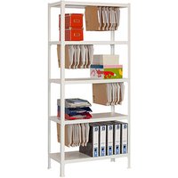 Simonrack Schwerlastregal FILECLICK PLUS 5 8435104939444 weiß 100,0 x 36,0 x 180,0 cm