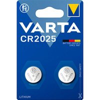 2 VARTA Knopfzellen CR2025 3,0 V 2 VARTA Knopfzellen CR2025 3,0 V