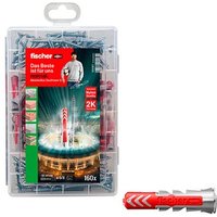 fischer Meister-Box Wohnraum 535972 Dübel- und Schrauben-Sortiment fischer Meister-Box Wohnraum 535972 Dübel- und Schrauben-Sortiment