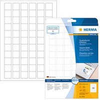 1.650 HERMA Etiketten 10107 weiß 25,4 x 25,4 mm