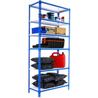 Simonrack Schwerlastregal SIMONCLICK 6 8435104954065 blau, weiß 90,0 x 50,0 x 250,0 cm