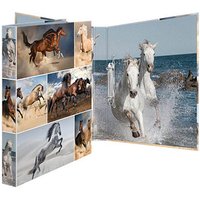 HERMA Animals Pferde Ringbuch 2-Ringe Motiv 3,5 cm DIN A4 HERMA Animals Pferde Ringbuch 2-Ringe Motiv 3,5 cm DIN A4