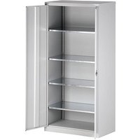 BISLEY Stahlschrank HC782S4G645 lichtgrau 91,4 x 50,0 x 195,0 cm, aufgebaut