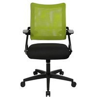 Topstar Bürostuhl New S’move, DS100A T205 Stoff grün, Gestell schwarz