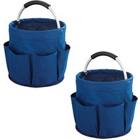 WENKO Putzmittel-Organizer  Reinigungs-Caddy blau