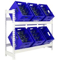 Simonrack Getränkekistenregal SIMONBOTTLE 2 8435104962510 weiß 100,0 x 30,0 x 100,0 cm