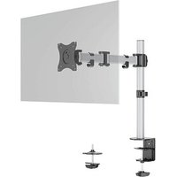 DURABLE Monitor-Halterung SELECT 509423 silber für 1 Monitor, Tischklemme, Tischbohrung