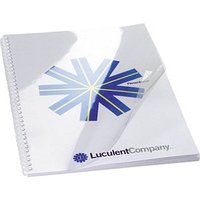 GBC Deckfolien für Bindemappen transparent, DIN A4 0,15 mm, 100 St. GBC Deckfolien für Bindemappen transparent, DIN A4 0,15 mm, 100 St.